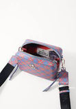 Melih Camera Bag blue/orange tartan