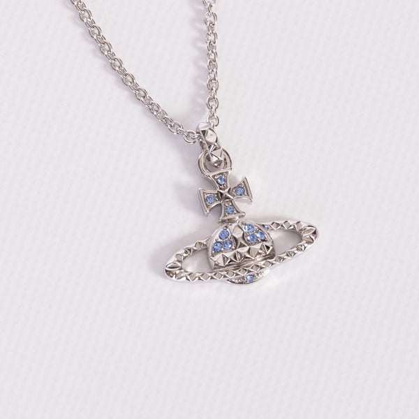 MAN MAYFAIR PENDANT Platinum/crystal