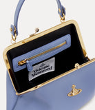 Granny Frame Purse Blue 3D orb