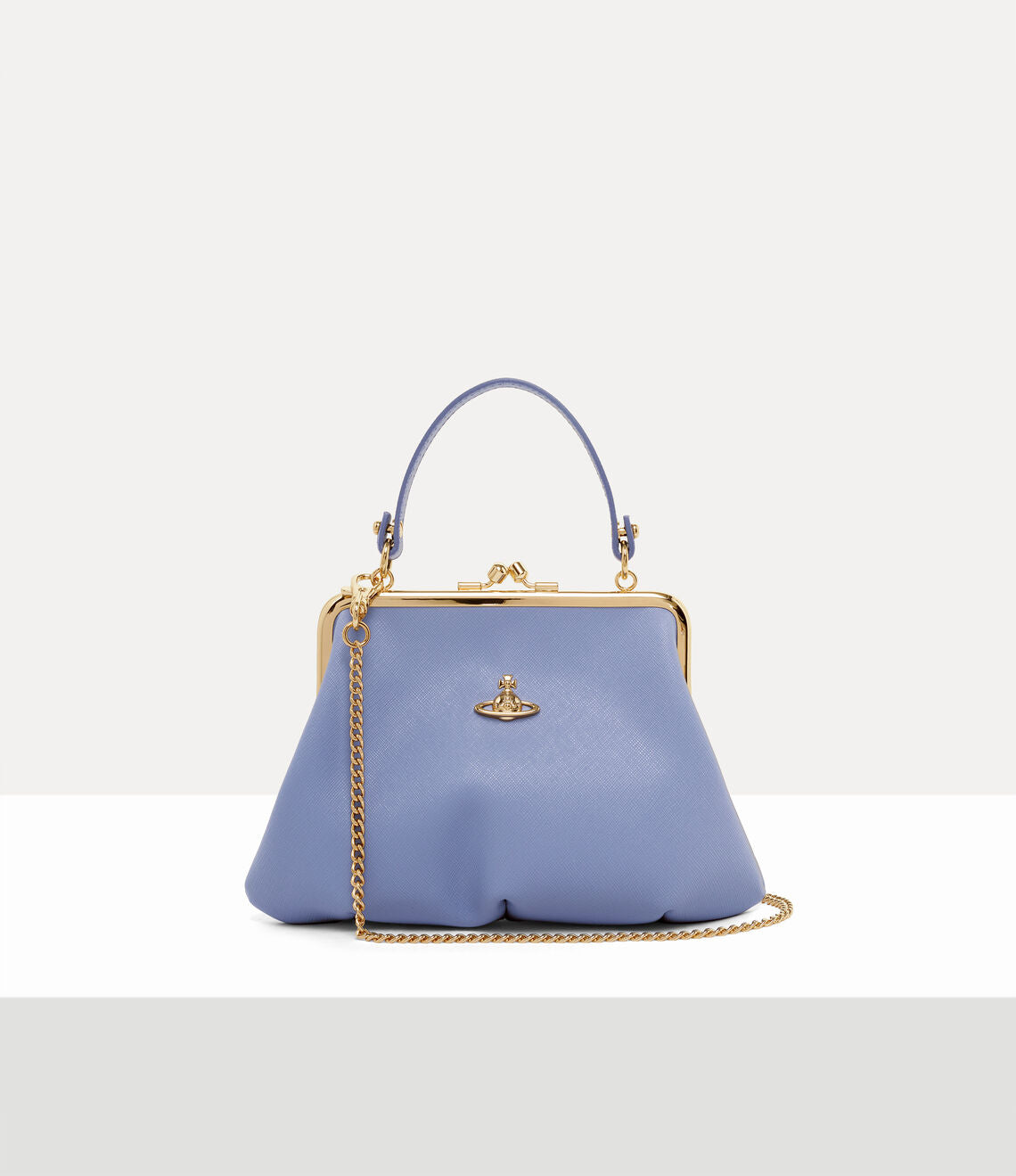 Granny Frame Purse Blue 3D orb