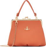 Granny Frame Purse Orange 3D orb