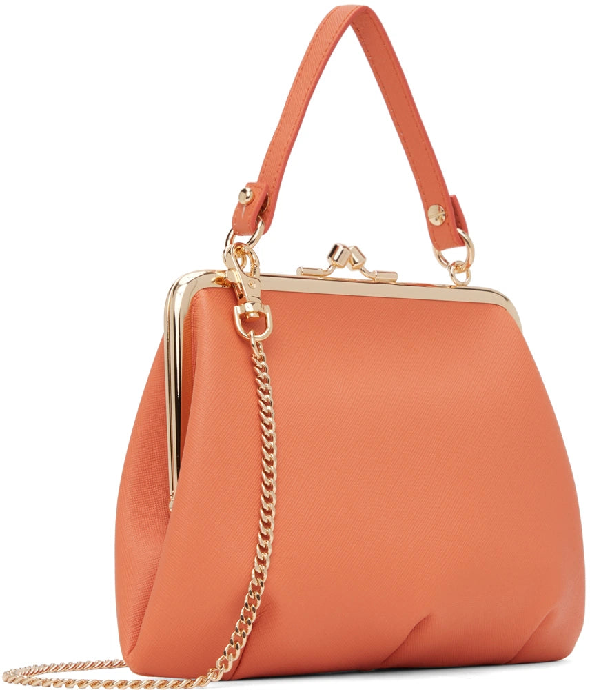 Granny Frame Purse Orange 3D orb