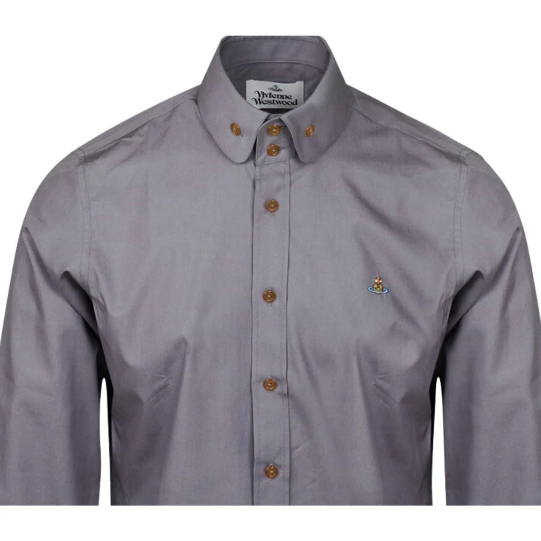 2 Button Krall shirt - Grey
