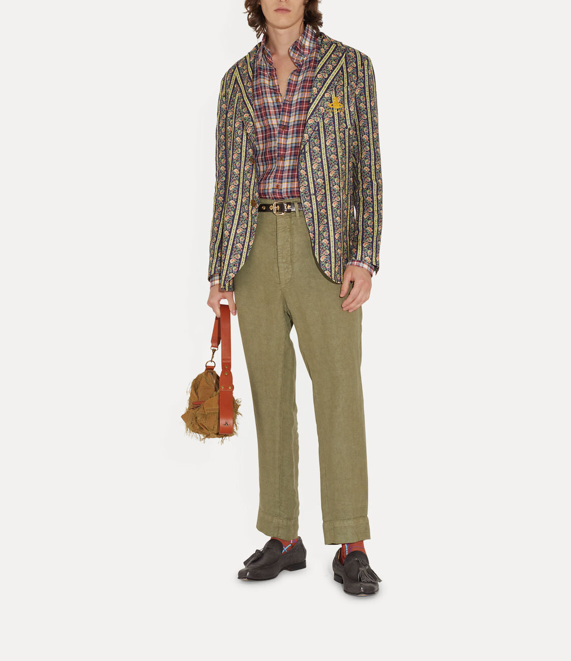 2 Button Krall shirt -Tartan
