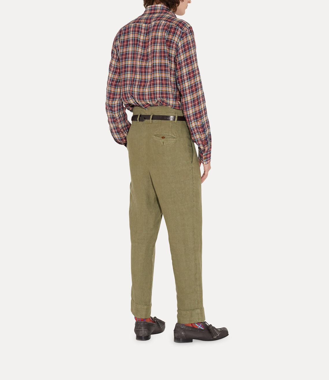 2 Button Krall shirt -Tartan