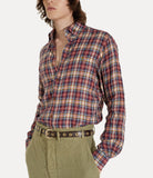 2 Button Krall shirt -Tartan