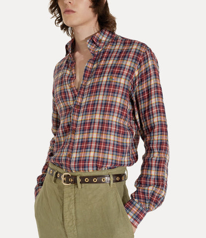 2 Button Krall shirt -Tartan