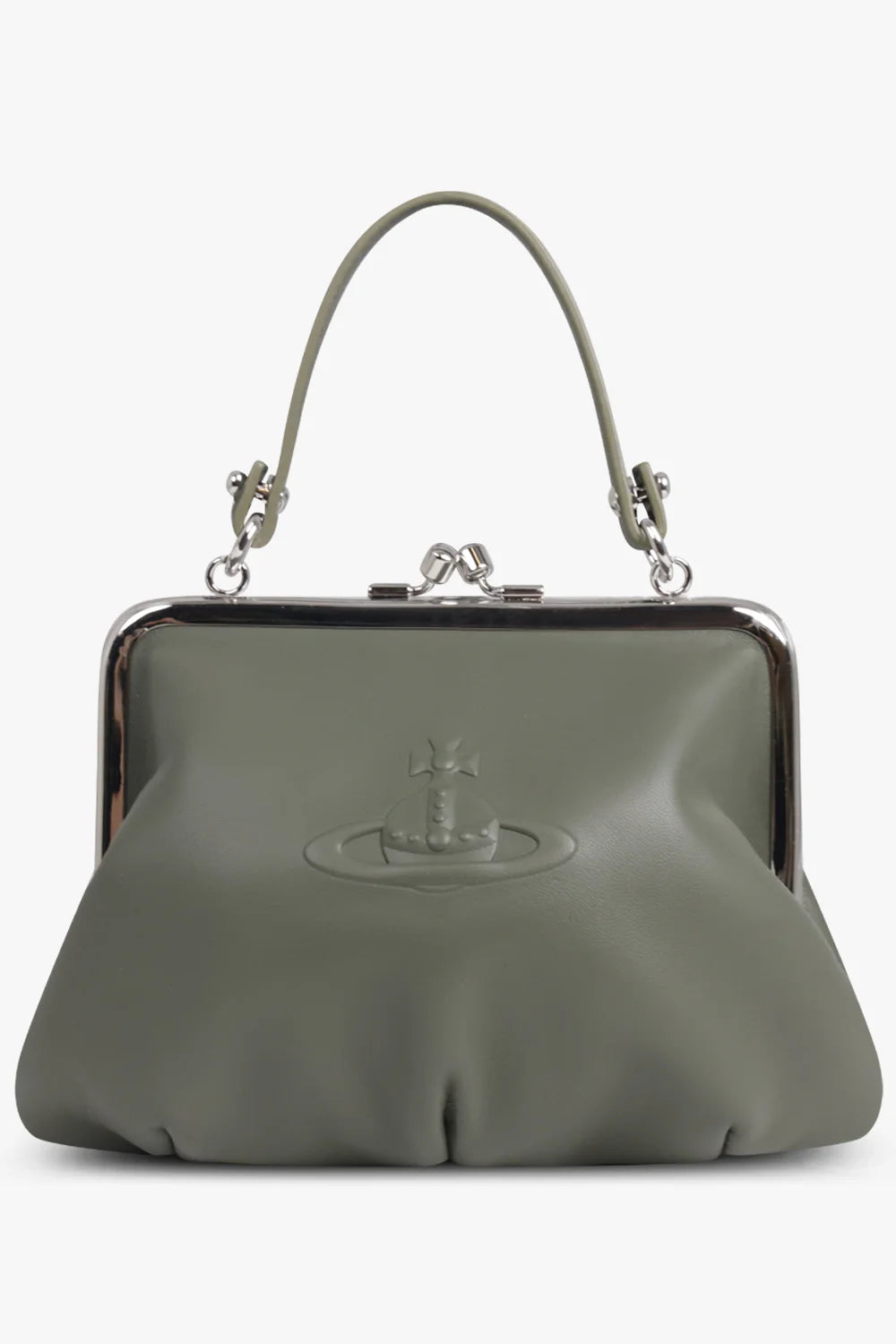 Granny Frame Purse Green inj orb
