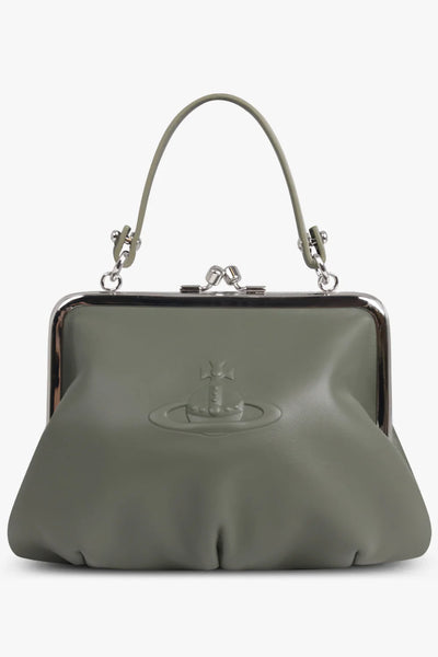 Granny Frame Purse Green inj orb