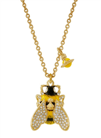 Bumble Bee Pendant Necklace