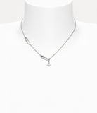 Safety Pin Pendant Necklace