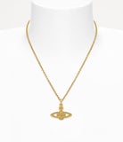 Mini bas relief PENDANT gold light Colorado topaz