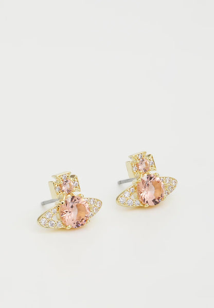 ISMENE Earrings Gold/peach/white