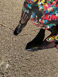Square toe boots Black