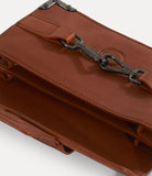 Bella Flap Crossbody camel/gunmetal