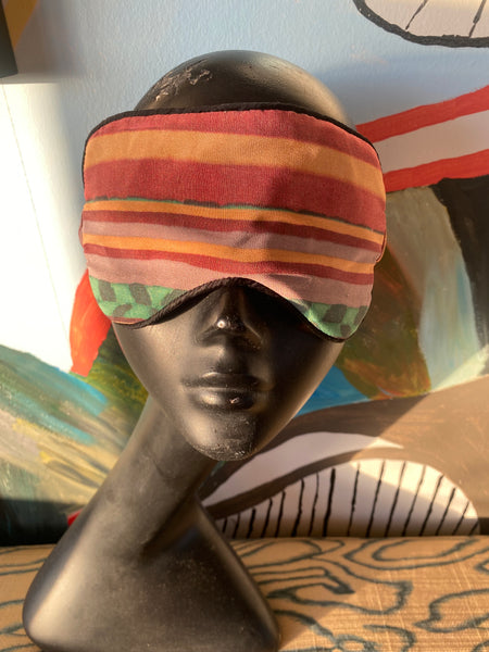 Kron by Kronkron Silk Sleep Mask - Sunstripe