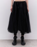 Women's Netted Skirt black