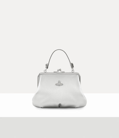 Granny Frame Purse silver