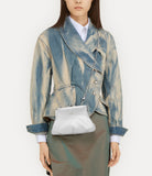 Granny Frame Purse silver