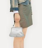 Granny Frame Purse silver