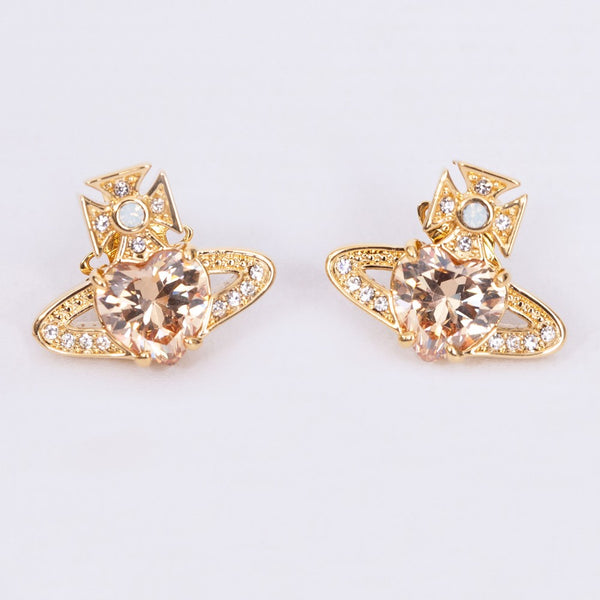 Ariella Earrings gold/champagne