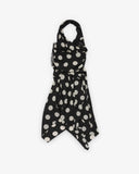 Junya Watanabe Halter Neck Polka Dot Dress Black/White