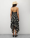 Junya Watanabe Halter Neck Polka Dot Dress Black/White
