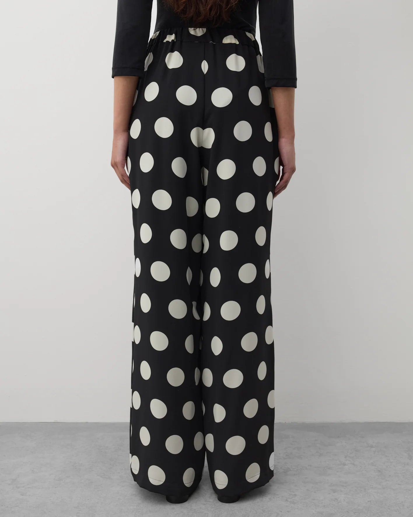 Junya Watanabe Polka Dot Trousers Black/White