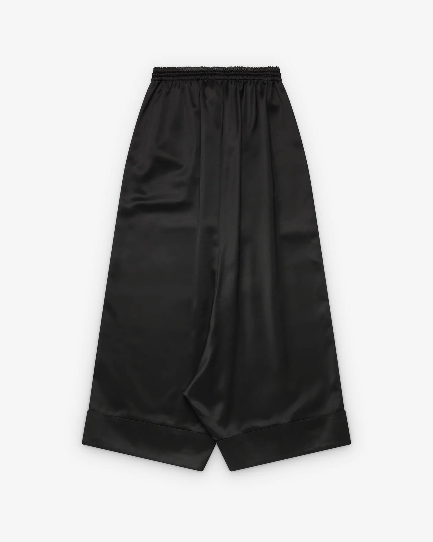 Junya Watanabe  Wide Leg Cuffed Trousers Black
