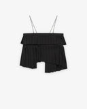 Noir Kei Ninomiya Tiered Pleated Top
