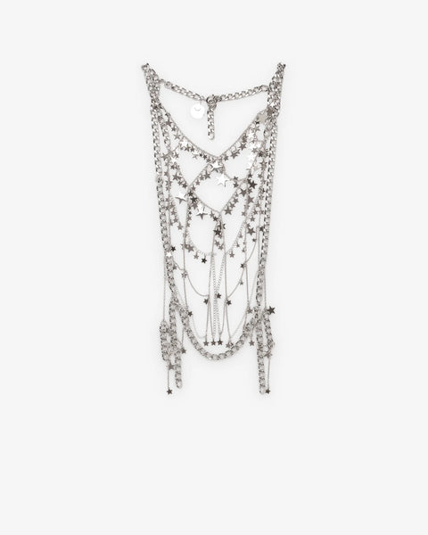 NOIR KEI NINOMIYA Metal Stars Harness Silver