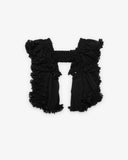 NOIR KEI NINOMIYA Tulle Vest Black