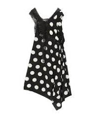 Junya Watanabe Polka Dot Dress Black/White