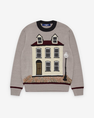 Junya Watanabe Men's House Knit Sweater Beige