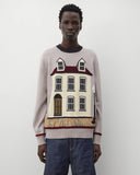 Junya Watanabe Men's House Knit Sweater Beige