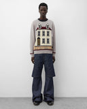 Junya Watanabe Men's House Knit Sweater Beige