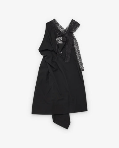 Junya Watanabe Women’s Lace Trim dress black