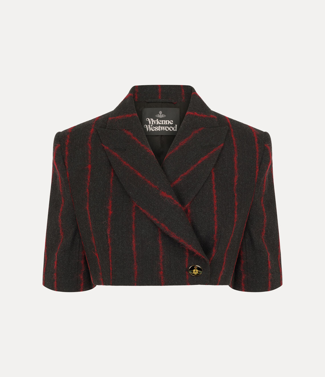 Cut Off One Button Jacket