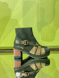 KR1801 opt.12 Green rubber sole