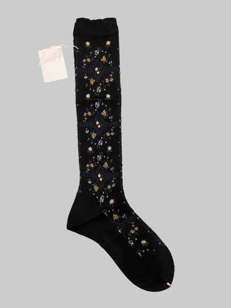 ANTIPAST Rose Wall black Highsock