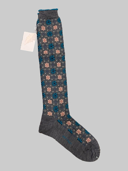 ANTIPAST Kaleidoscope mix grey Highsock