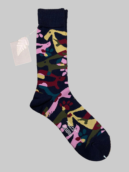 ANTIPAST One One  Mens sock Navy