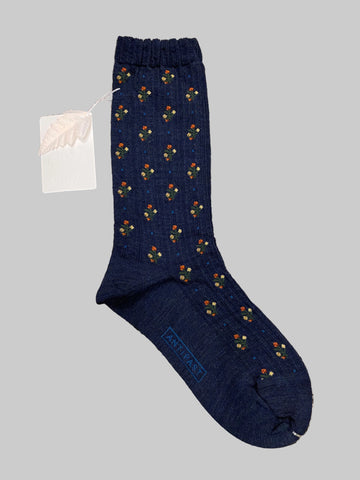 ANTIPAST Flower stripe navy