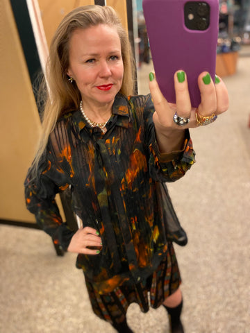 Audre Blouse - Shadow and Fog