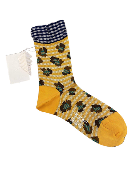 ANTIPAST Jungle Check Mustard