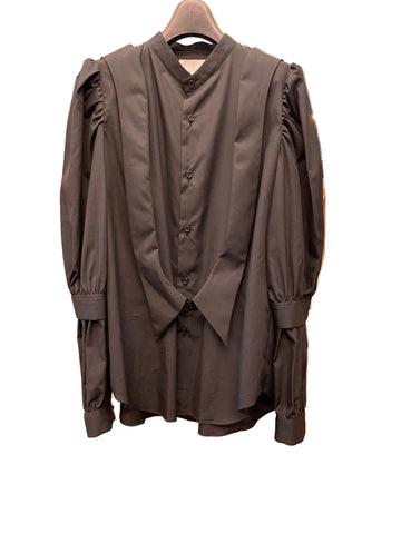 Women's Collar Shirt Black