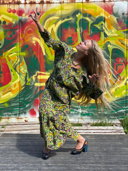 Diana dress- Dulblóm