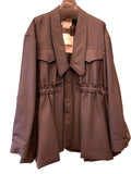 Women’s  Blazer with riffled detail