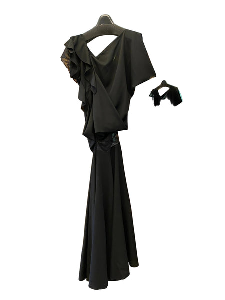 Junya Watanabe Women’s Lace Trim dress black