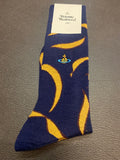 Vivienne Westwood Medieval sock -Navy Blue